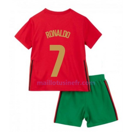 Maillot de Foot Portugal Cristiano Ronaldo 7 Domicile UEFA EURO 2020 - Enfant